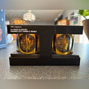Winnipeg Jets 2 piece Rocks Glass Set